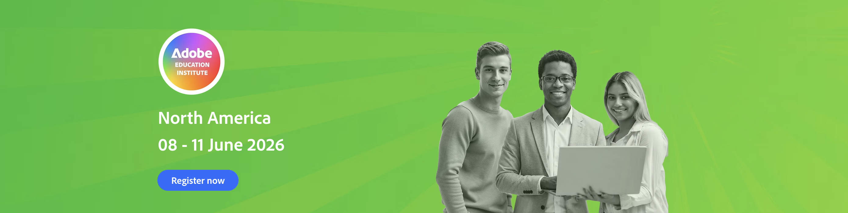 banner for Adobe Education Institute