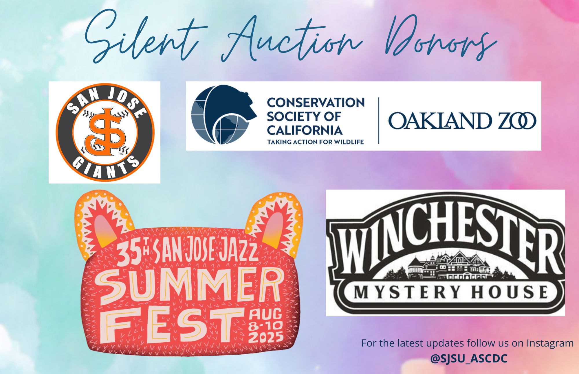 Silent Auction Donors