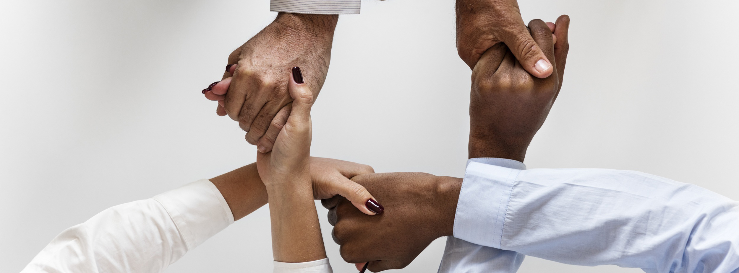 People holding hands