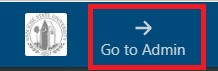 LinkedIn Learn Go to Admin Button