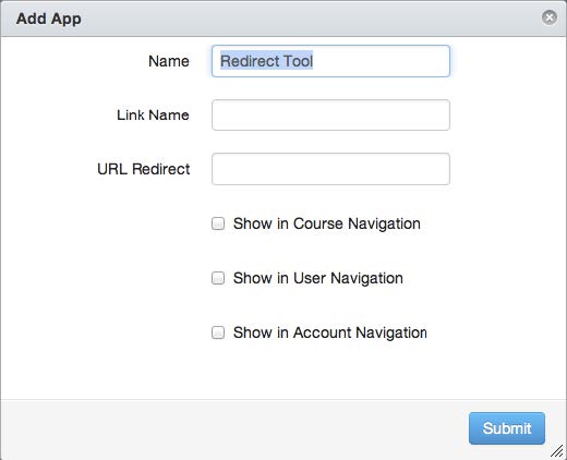 Redirect tool tutorial image