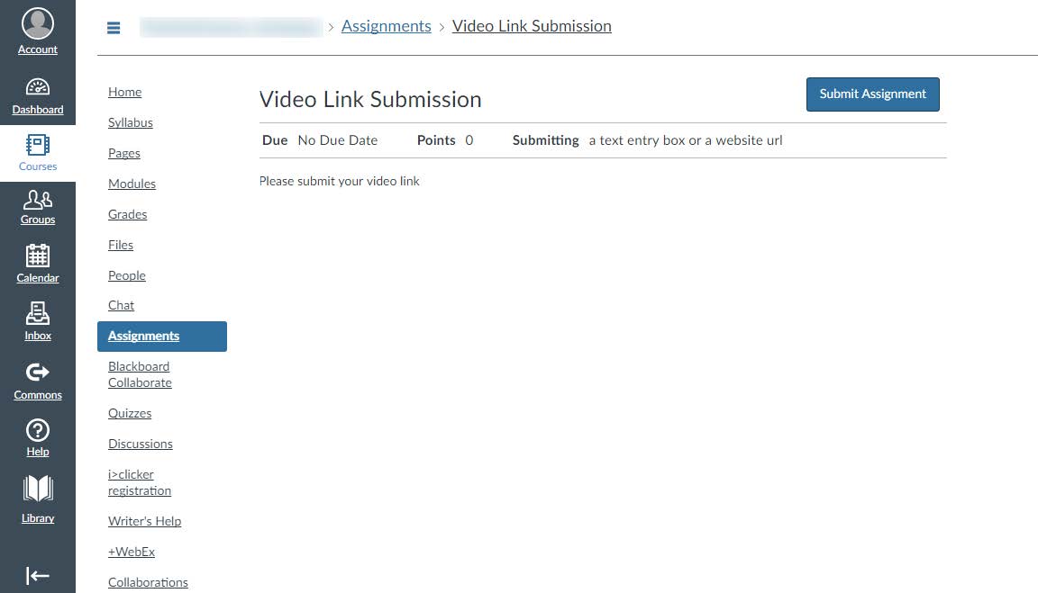 Video Link Submission Guide image 