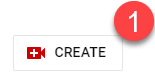 Create button in YouTube