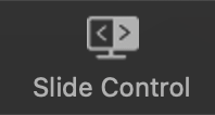 Slide control button