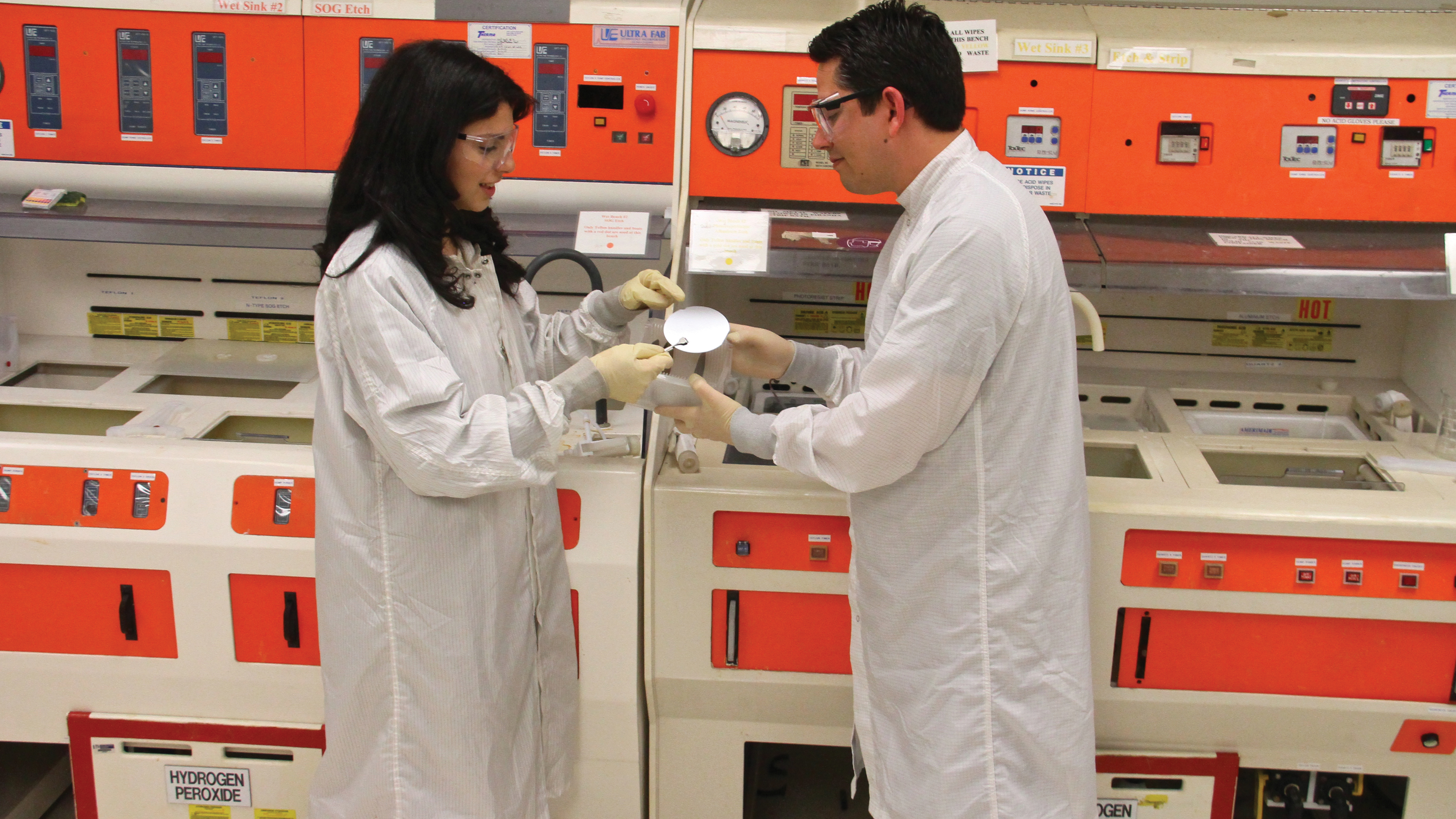 Materials Engineering students