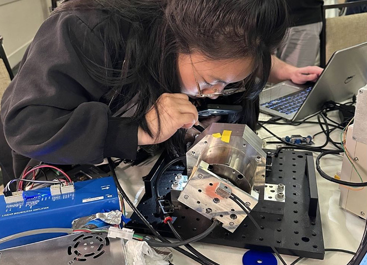 SJSU Precision Engineering Club Member