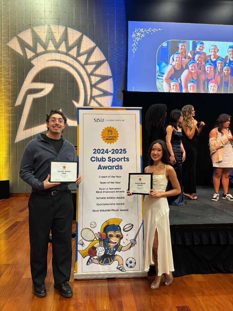 Kathleen and Jacob win Scholar Athlete Awards 2025