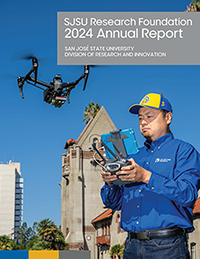 2024 SJSU Research Foundation Annual Report Cover
