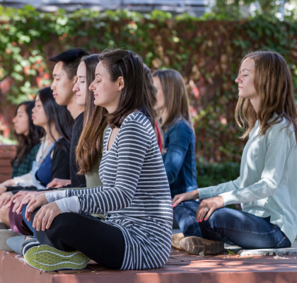 Spiritual Wellness - Group of people doing yoga